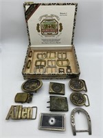 Cigar Box w/ Belt Buckle AM General