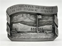 USS Arizona Memorial Pearl Harbor Belt Buckle