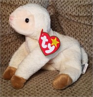 Ewey (Frowning) the Lamb - TY Beanie Baby