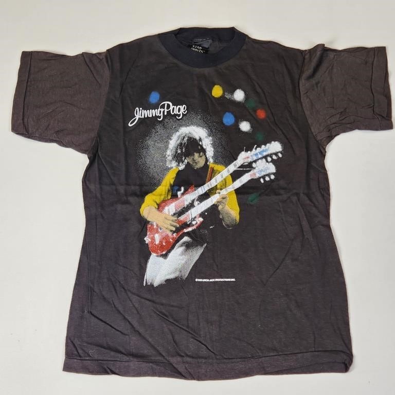 1985 JIMMY PAGE THE FIRM CONCERT SHIRT