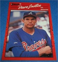 Dave Justice rookie card