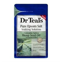 NEW (3LB) Dr.Teals Hemp Seed Oil Epsom Salts