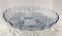 Large footed centerpiece bowl measuring 3 inches