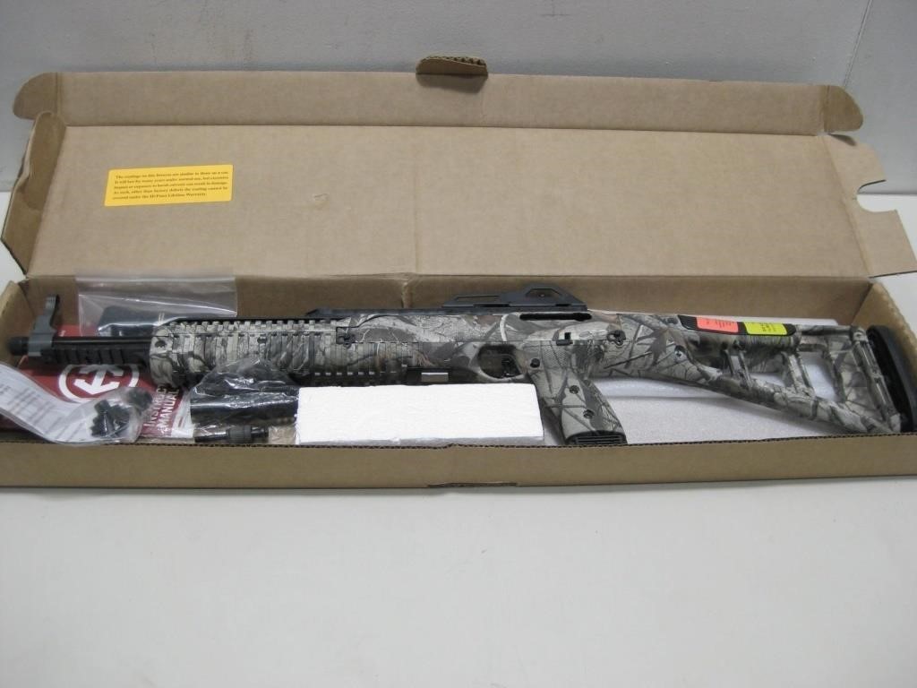 New HiPoint 40S&W 4095 Carbine Woodland Camo Rifle