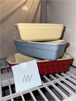 BAKERS BASICS - AT HOME AMERICA 3 BREAD PANS