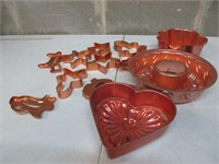 Molds & Cookie Cutter Lot
