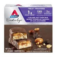 Atkins Endulge Bar Caramel Nut Chew - 5 Bars BB