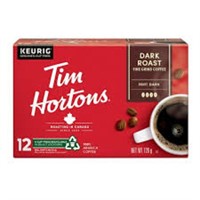 Tim Hortons Dark Roast Coffee, Keurig K-Cup 12ct