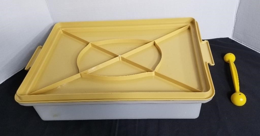 Vintage Tupperware Rectangle Cake Taker