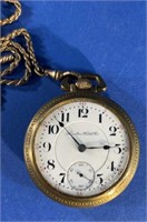 VTG Hamilton Watch Co 17 Jewel pocket watch workig