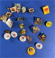 collectible pins lot see pics for details