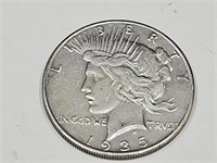 1935 Silver Peace Dollar Coin