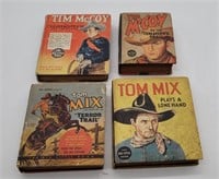 Big Little Books - Tim McCoy & Tom Mix 1930's