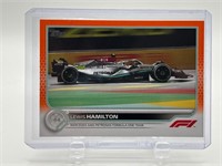 2022 Lewis Hamilton /25 Topps F1 Racing Card
