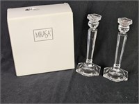 Pair of Mikasa 8-1/4" Candleholders