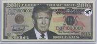 Donald Trump 2016 Federal Trump Note Novelty