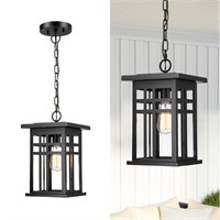 zeyu Farmhouse Outdoor Hanging Light, 14.7 Exteri