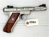 LIKE NEW Ruger Mark III Hunter 22LR pistol,