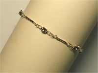 $120 Sterling Silver Bracelet (app 4.4g)