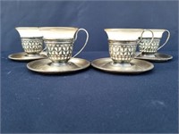 Sterling Silver Lenox Tea Set