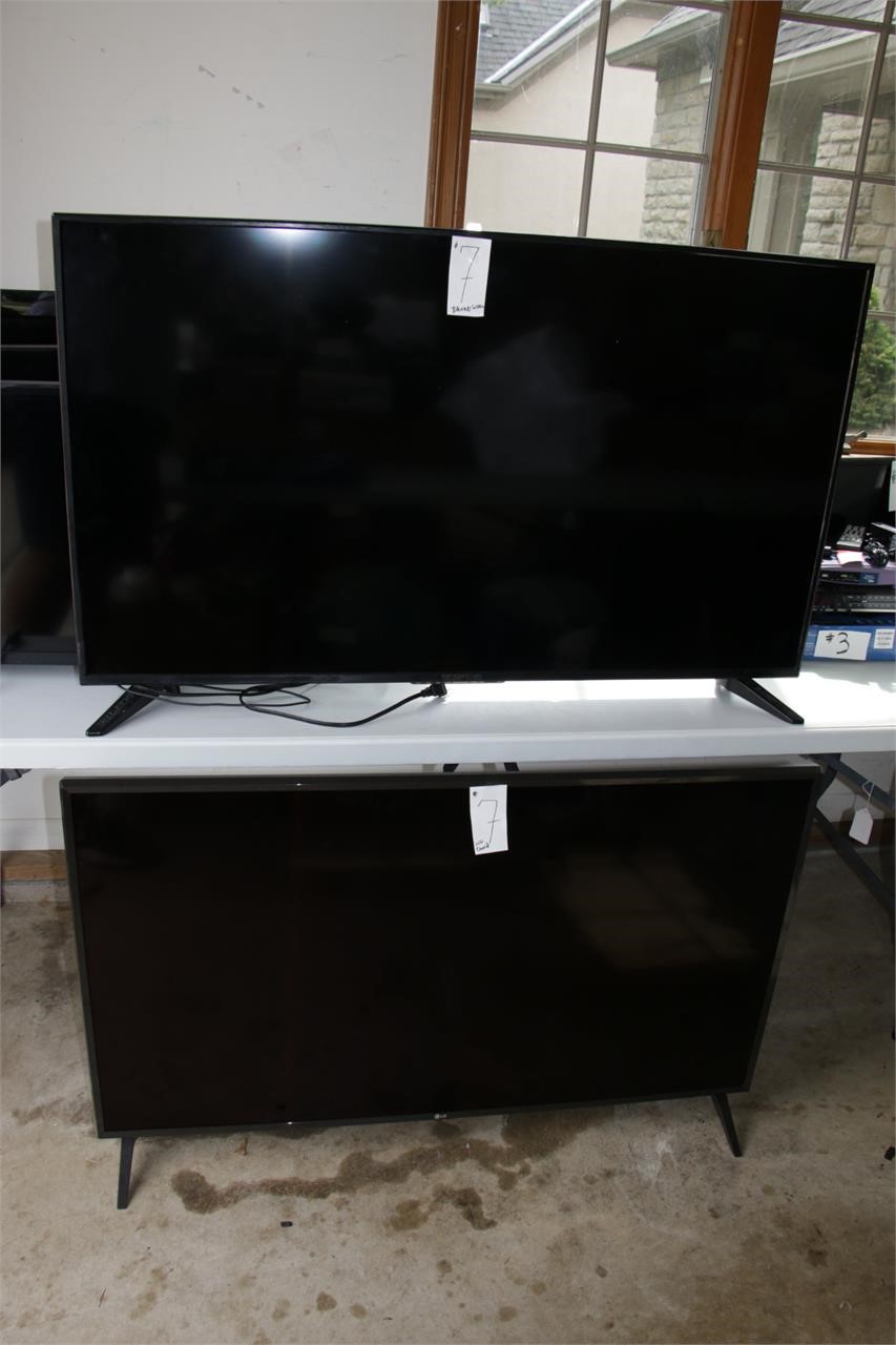 LG and Scepter TV's