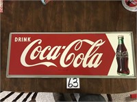 Coca-Cola Antique Metal Sign