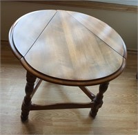 Table with 2 Fold Down Ends - Measures 27" W x