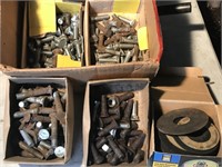 Assortment of plow bolts and more.