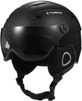 TOMSHOO Ski Helmet Snow Helmet Lightweight with Aj