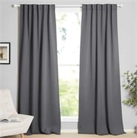 NICETOWN Back Tab Bedroom Curtain - Thermal Insula