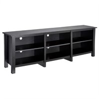 ROCKPOINT Classic TV Stand Storage Media Console