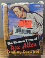 Rex Allen Western films trading card set