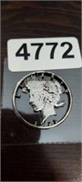 1922 PEACE SILVER DOLLAR CUT-OUT