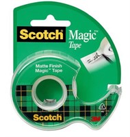 Scotch Magic Tape .75in x 900in READ INFO