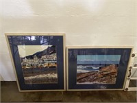 Framed Shoreline Prints (2)