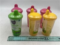 NEW Lot of 6- Parents Choice Sippy Cup