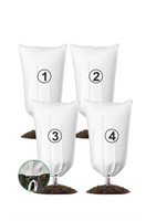 4 Packs ( 4P-W)  Plant Covers Freeze Protection,