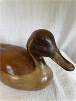 HSW carved wooden collectable duck