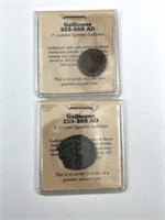 (2) 253-268AD Roman Gallienus Ancient Coins