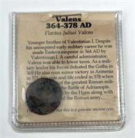 364-378AD Roman Valens Coin
