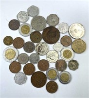 Assorted World Coins, Mixed Bag