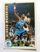 1993 Skybox Alonzo Mourning Rookie Card RC 361
