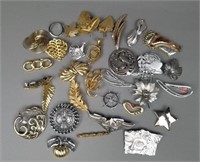Large Lot Brooches