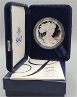 2006 W Silver Proof Eagle - Box & COA