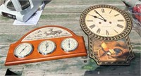 Poultry & Deer Wall Clocks/Barometers
