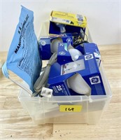 Light Bulbs and Other Household with Tote
