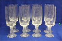 Set of 8 Rosenthal Bleikristall Water Goblets