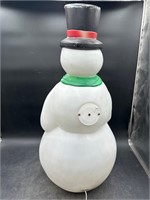 Snowman Blow Mold 33"Tall