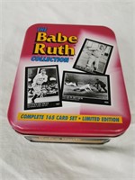Babe Ruth Collection: 165 Card set in Tin Box