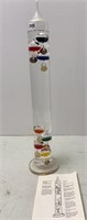 Galileo Thermometer 17in tall